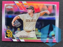 2021 Topps Chrome Pink #97 Ryan Weathers San Diego Padres